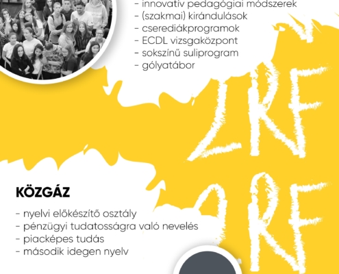 2 Rákoczi Ferenc Technikum beiratkozás szórólap